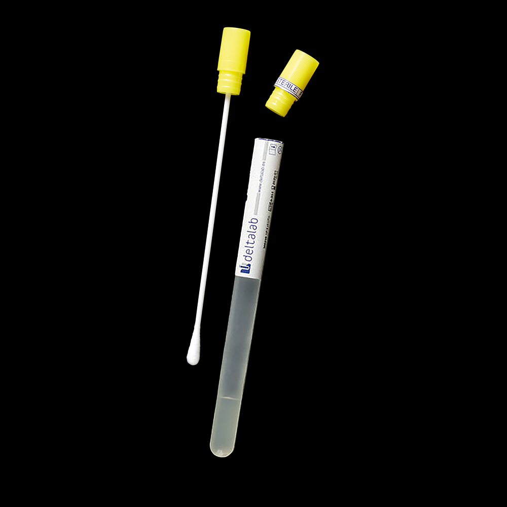 Зонд-тампон (полістирол, дакрон) стерильний разом з пробіркою із середовищем